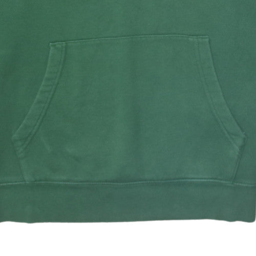 GAP Men's Green Pullover Hoodie L Logo Fleece Sweatshirt