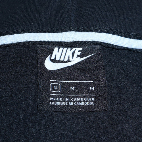 Nike Men's Black Full Zip Hoodie Medium Sports Fleece
