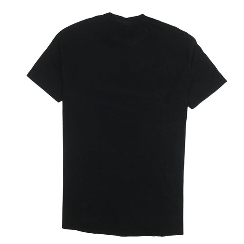 Puma Men's Black XS Crew Neck Short Sleeve Cotton T-Shirt