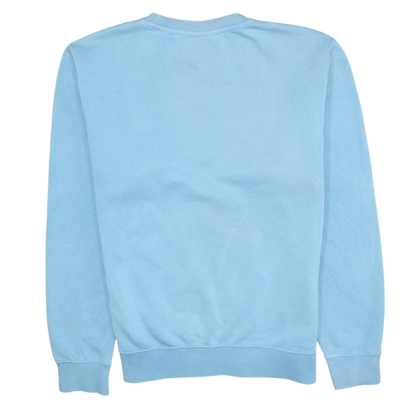 Nike Men Blue Crew Neck Pullover Sweatshirt S Regular Fit