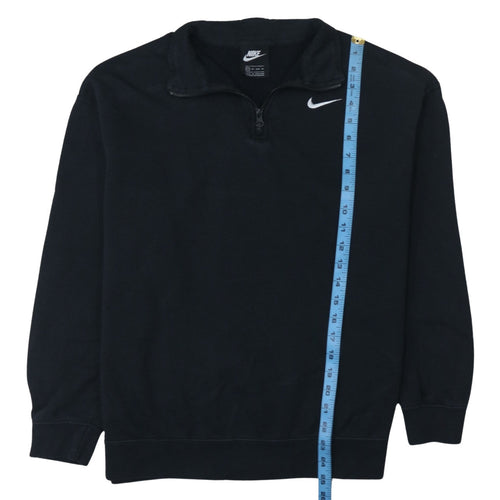 Nike Men's Black XS 1/4 Zip Pullover Sweatshirt Sports Fleece