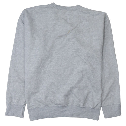 Coca-Cola Grey Women's L Sweatshirt Crew Neck Cotton Blend Pullover