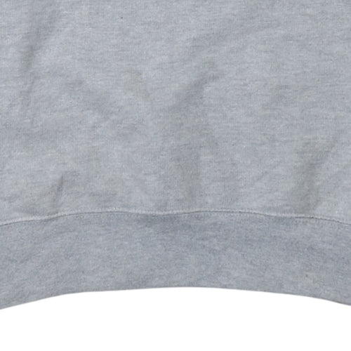 Coca-Cola Grey Women's L Sweatshirt Crew Neck Cotton Blend Pullover