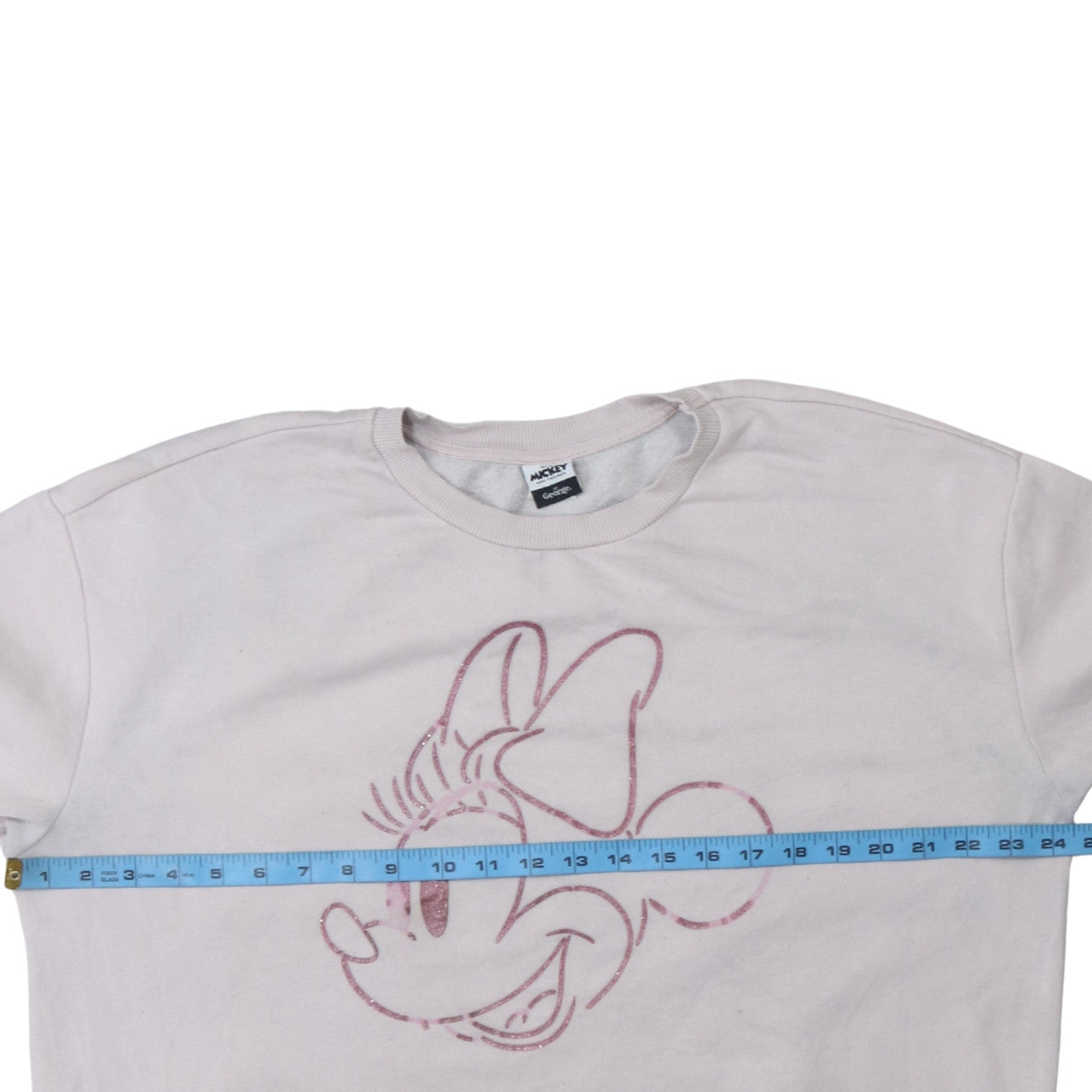 George Disney Minnie Mouse Pink Women's L Sweatshirt