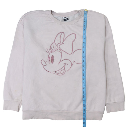 George Disney Minnie Mouse Pink Women's L Sweatshirt