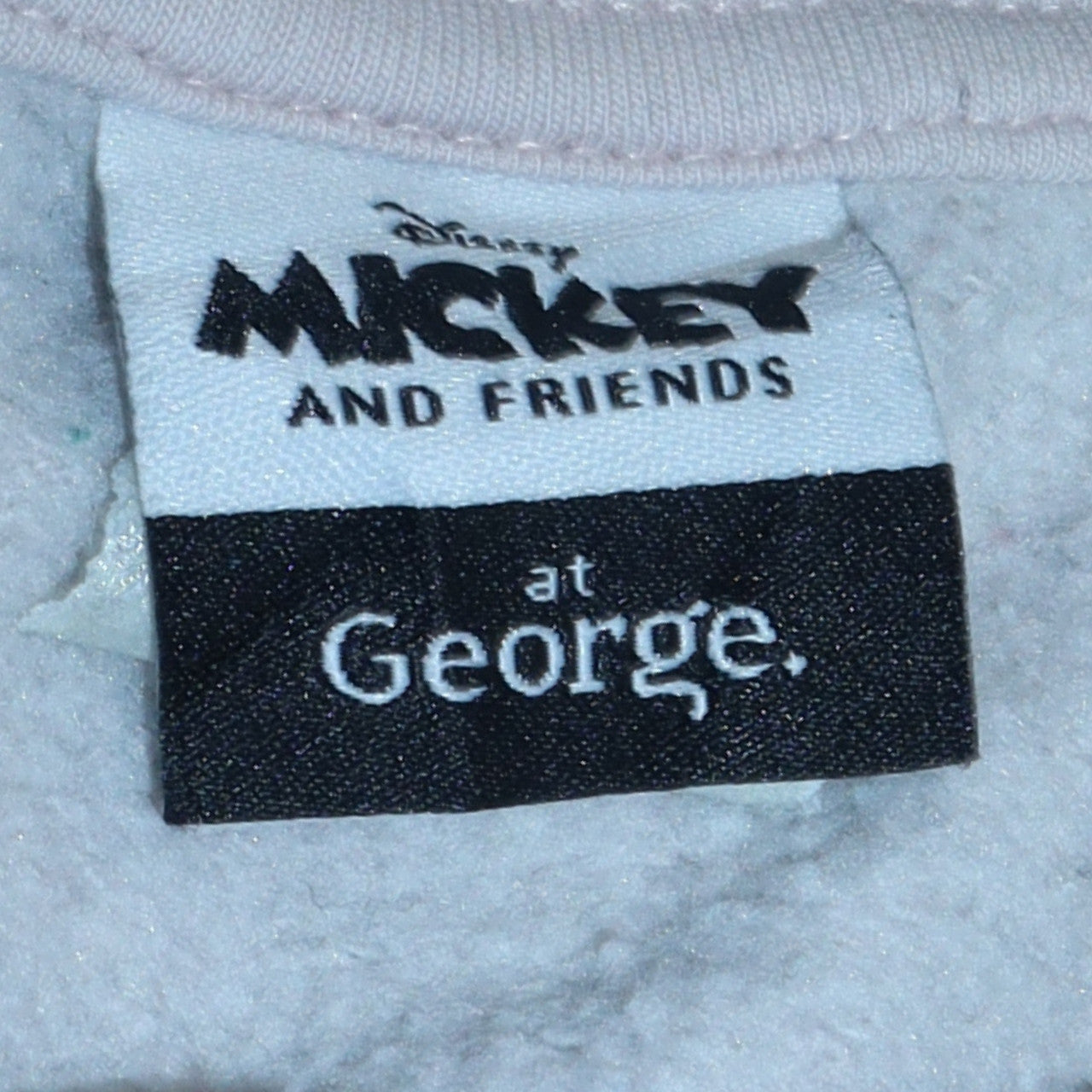 George Disney Minnie Mouse Pink Women's L Sweatshirt