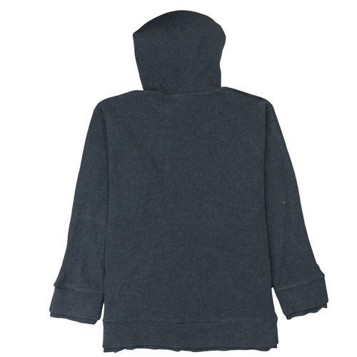 Adidas Men Grey Pullover Hoodie Size L Knit Sports Style