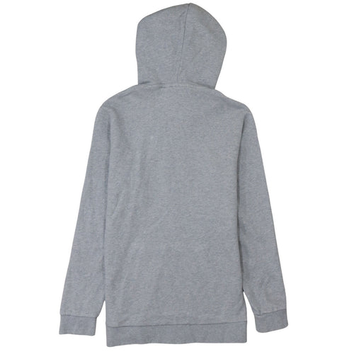 Adidas Mens Grey Pullover Hoodie XS Regular Fit Logo Sweatshirt