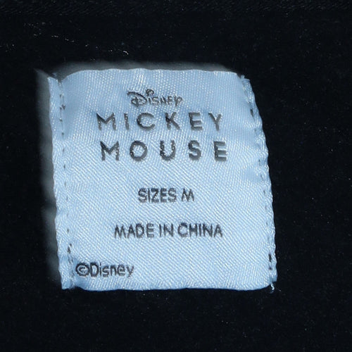Disney Mickey Mouse Black Graphic Sweatshirt Women M Pullover Casual