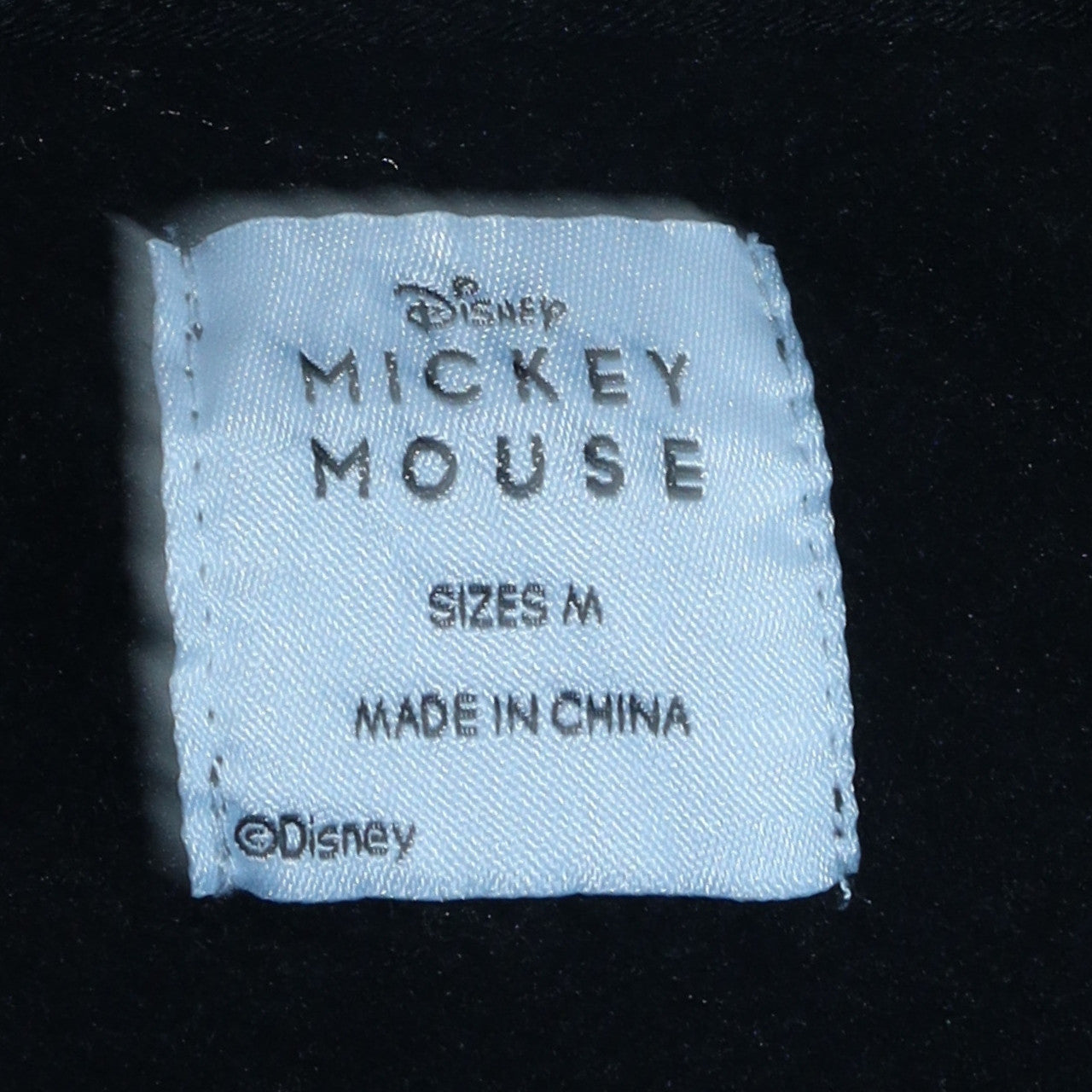 Disney Mickey Mouse Black Graphic Sweatshirt Women M Pullover Casual