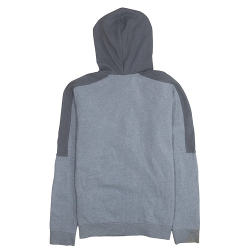 Under Armour Teens Grey Full Zip Hoodie L Relaxed Fit ColdGear