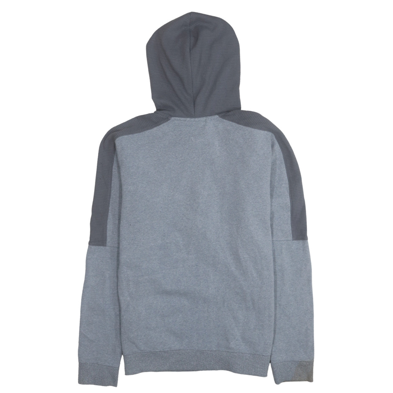 Under Armour Teens Grey Full Zip Hoodie L Relaxed Fit ColdGear