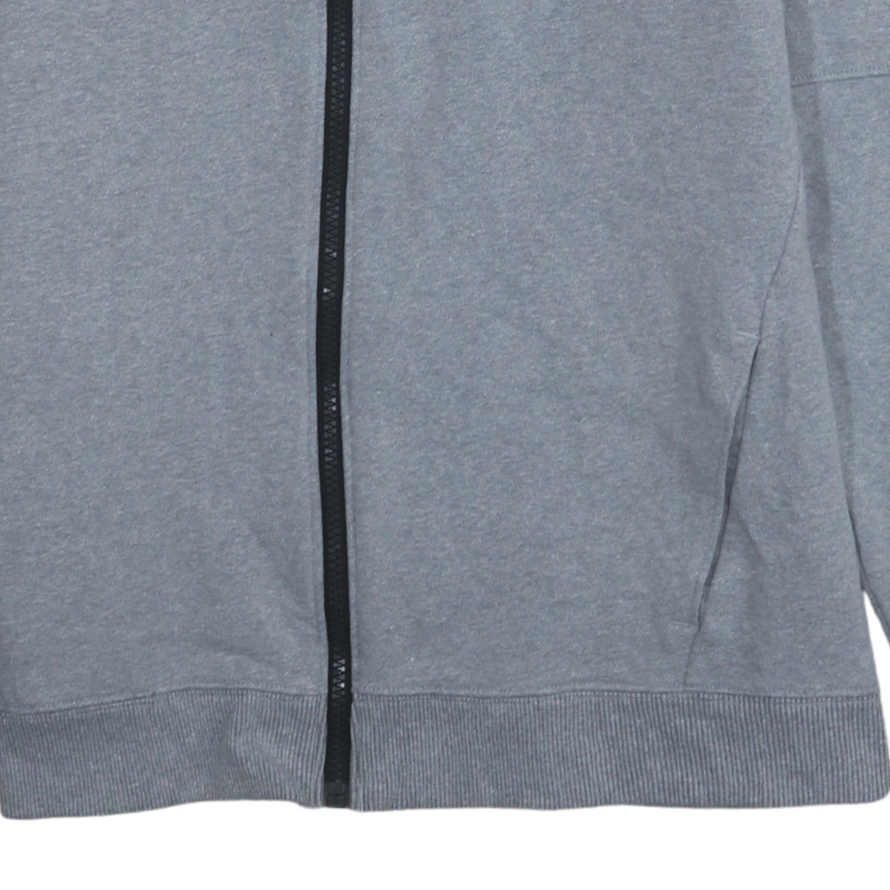 Under Armour Teens Grey Full Zip Hoodie L Relaxed Fit ColdGear