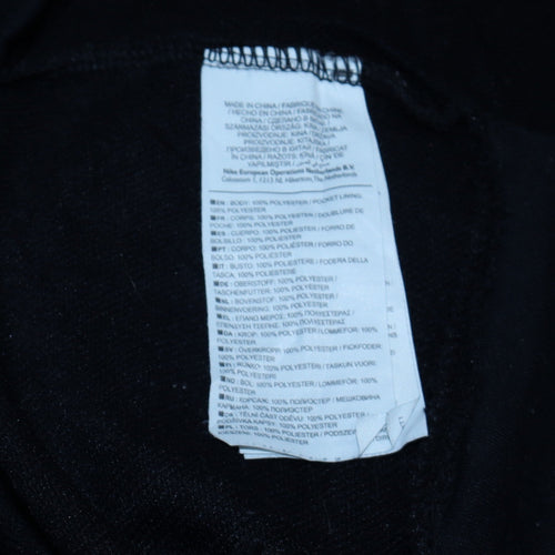 Nike Men's Black Dri-Fit Pullover Hoodie Size S