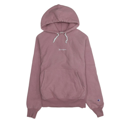 Champion Womens Pink Reverse Weave Pullover Hoodie Small