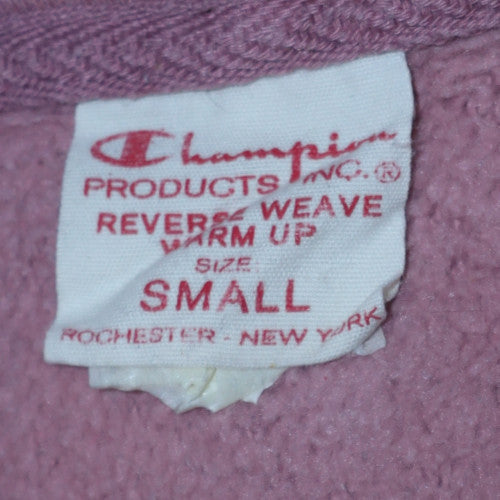 Champion Womens Pink Reverse Weave Pullover Hoodie Small