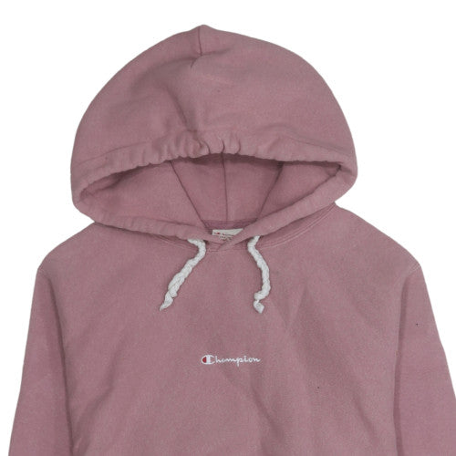 Champion Womens Pink Reverse Weave Pullover Hoodie Small
