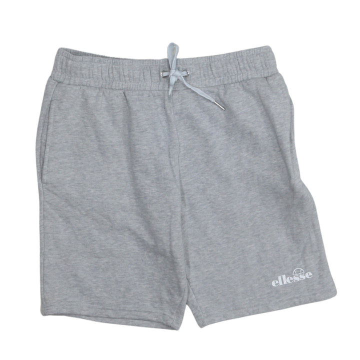 Ellesse Men's Grey Sweat Shorts Size S Elastic Waist Casual