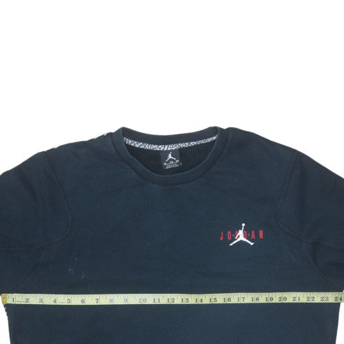Jordan Men's Black XL Crew Neck Pullover Sweatshirt
