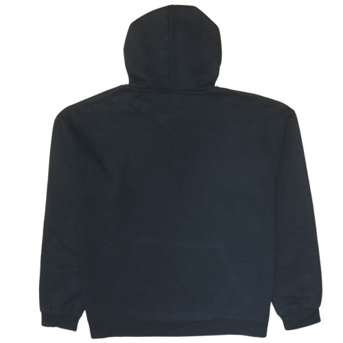 Fila Men's Black Pullover Hoodie L Logo Fleece Sportswear