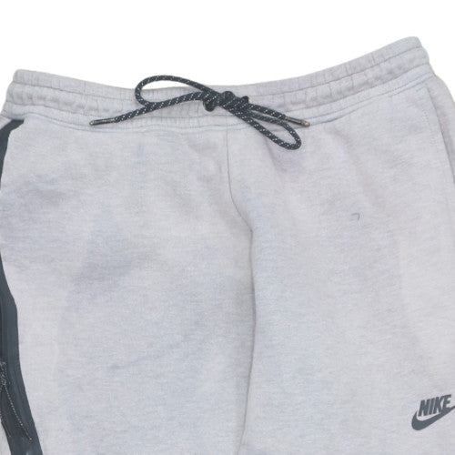 Nike Women’s Grey Jogger Sweatpants Size L Cotton Blend Activewear