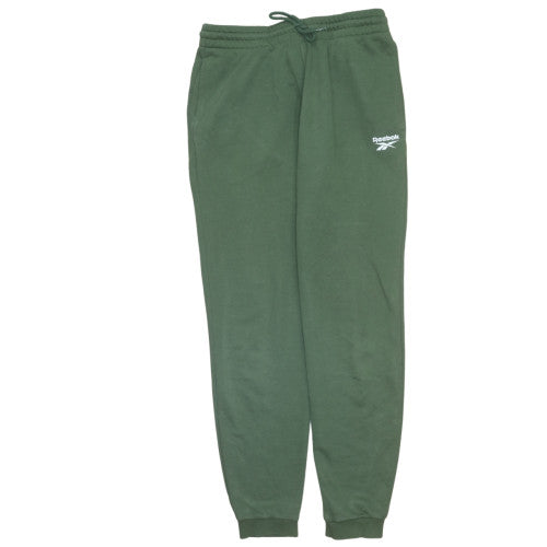 Reebok Green Womens Medium Jogger Fleece Sweatpants