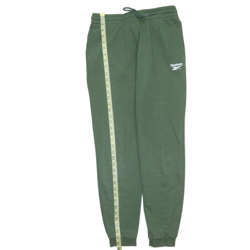Reebok Green Womens Medium Jogger Fleece Sweatpants