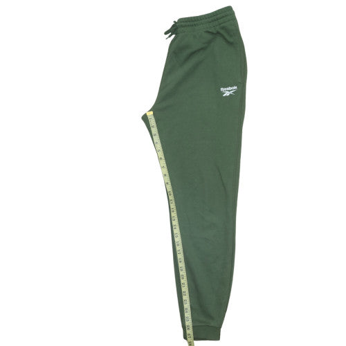 Reebok Green Womens Medium Jogger Fleece Sweatpants