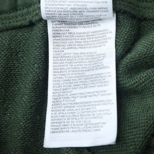 Reebok Green Womens Medium Jogger Fleece Sweatpants