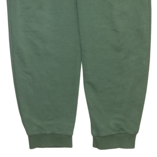 Reebok Green Womens Medium Jogger Fleece Sweatpants