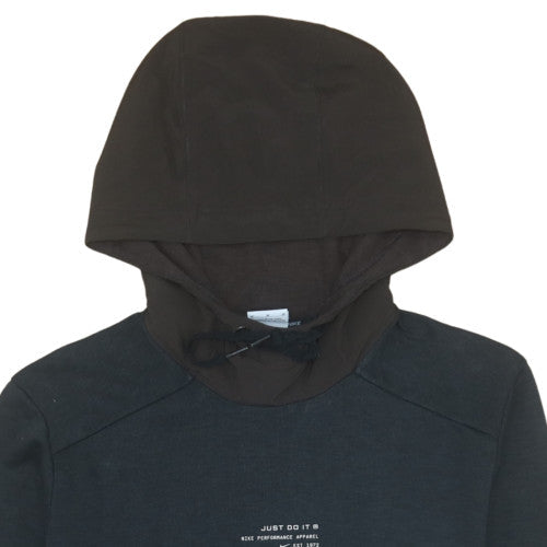 Nike Men's Black Dri-Fit Pullover Hoodie Medium Sportswear