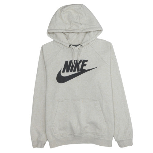 Nike Mens Grey Pullover Hoodie Small Sports Graphic Fleece