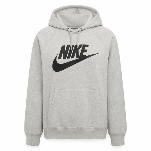 Nike Mens Grey Pullover Hoodie Small Sports Graphic Fleece