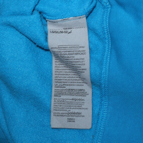 Under Armour Men's Blue Pullover Hoodie Large Fleece Sportswear