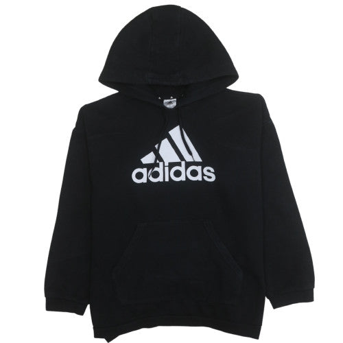 Adidas Men's Black Pullover Hoodie L Fleece Sportswear