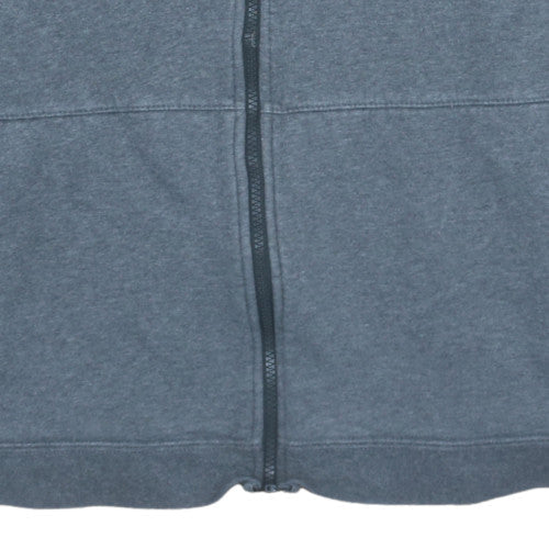Nike Men's Grey Full Zip Fleece Sweatshirt L Size Regular