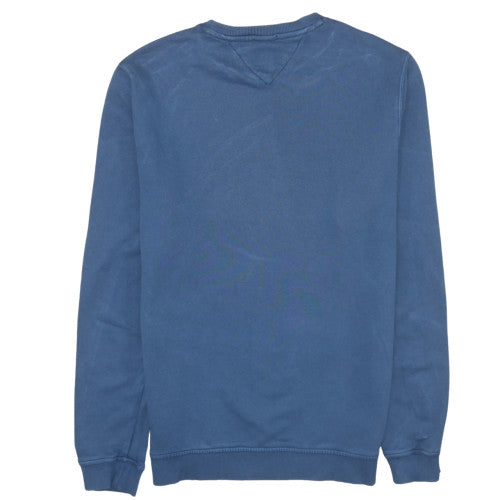 Hilfiger Denim Men's Blue NYC Pullover Sweatshirt M