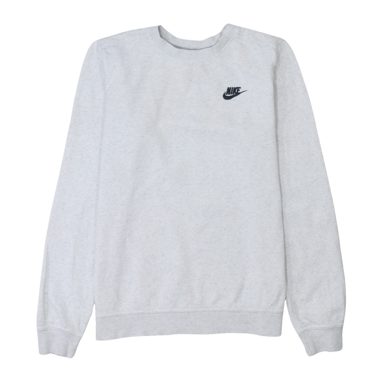 Nike Men's Grey Crew Neck Pullover Sweatshirt Size S