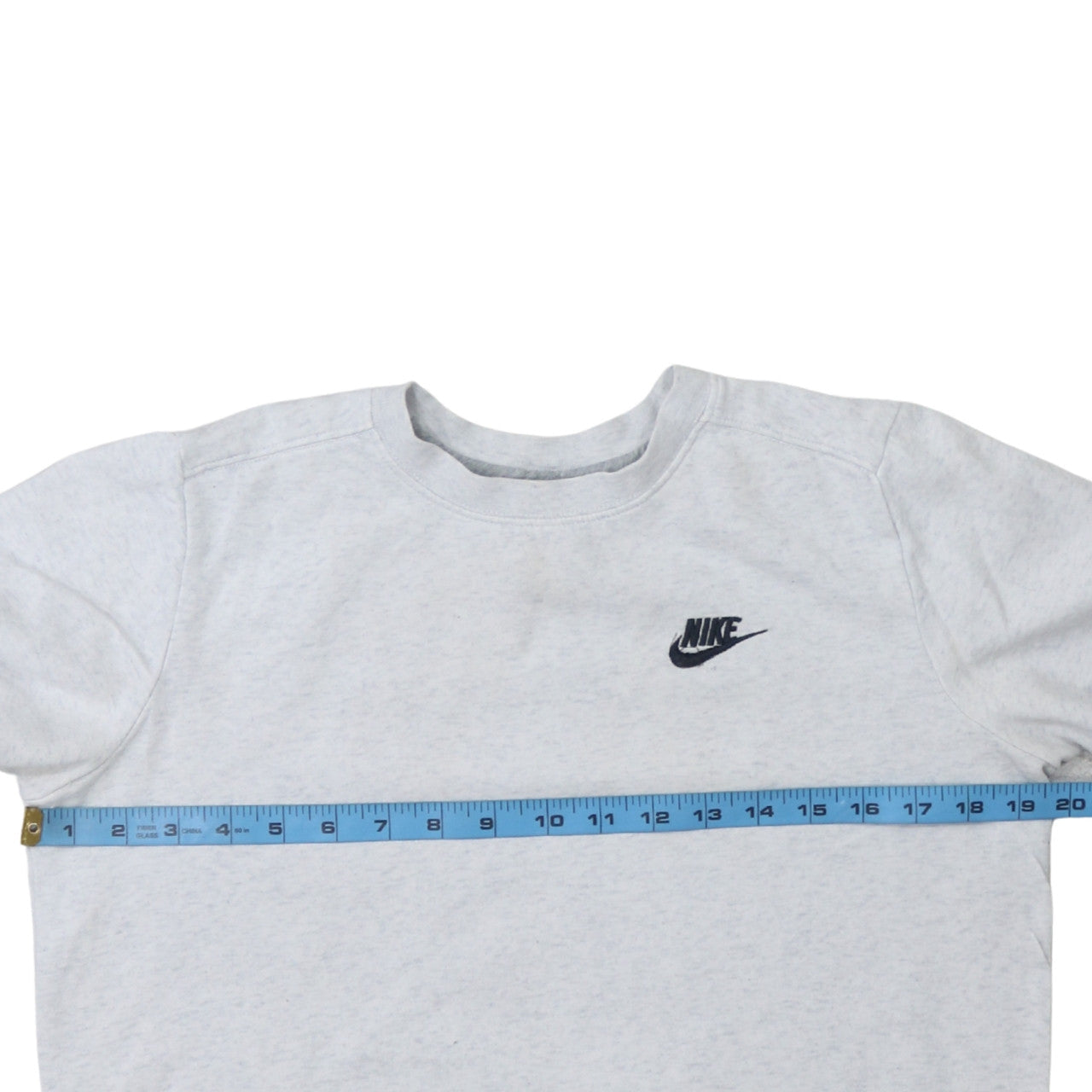 Nike Men's Grey Crew Neck Pullover Sweatshirt Size S