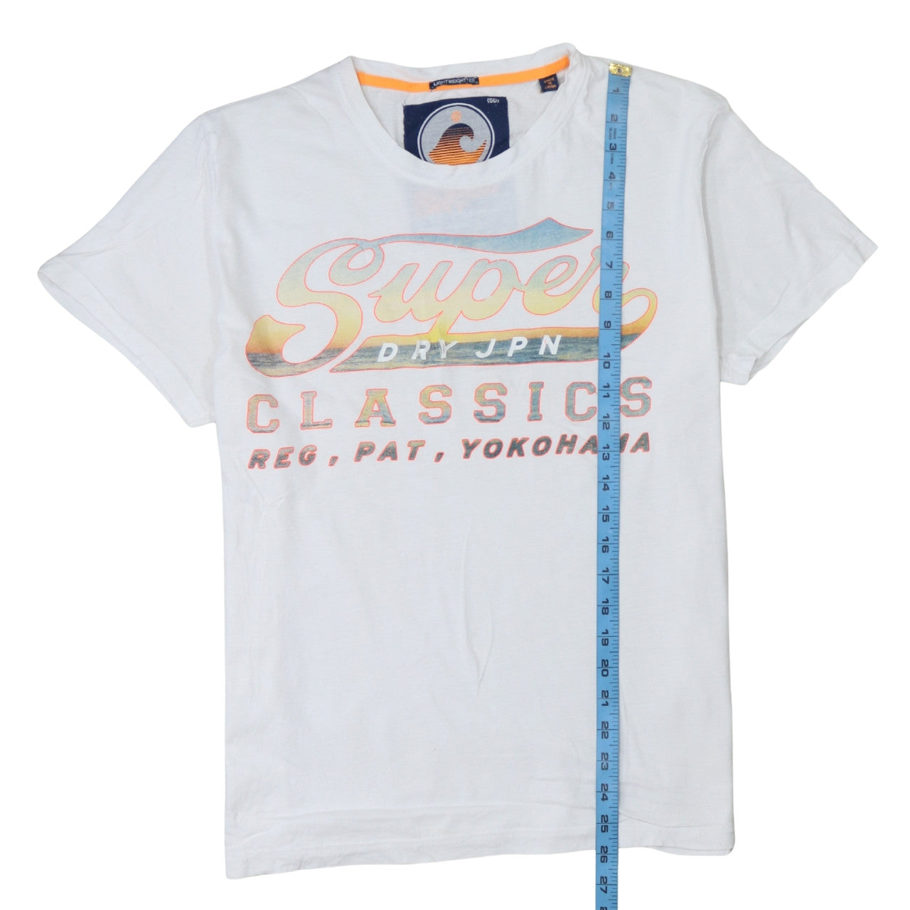 Superdry Men's White Size L Beach Classics Graphic T-Shirt