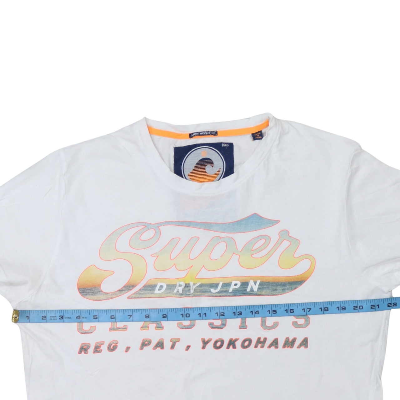 Superdry Men's White Size L Beach Classics Graphic T-Shirt