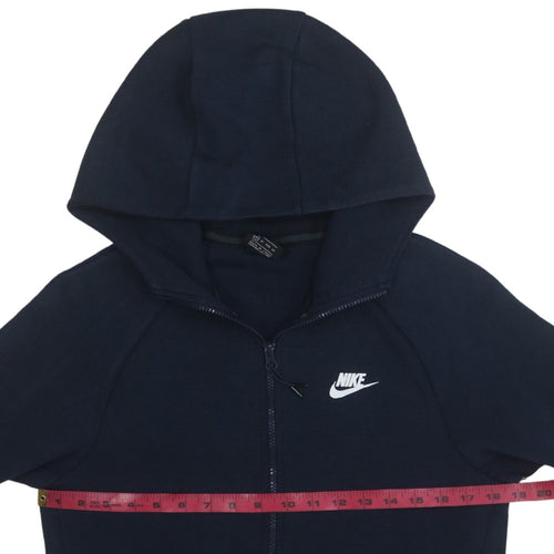Nike Men's Blue XS Full Zip Fleece Hoodie