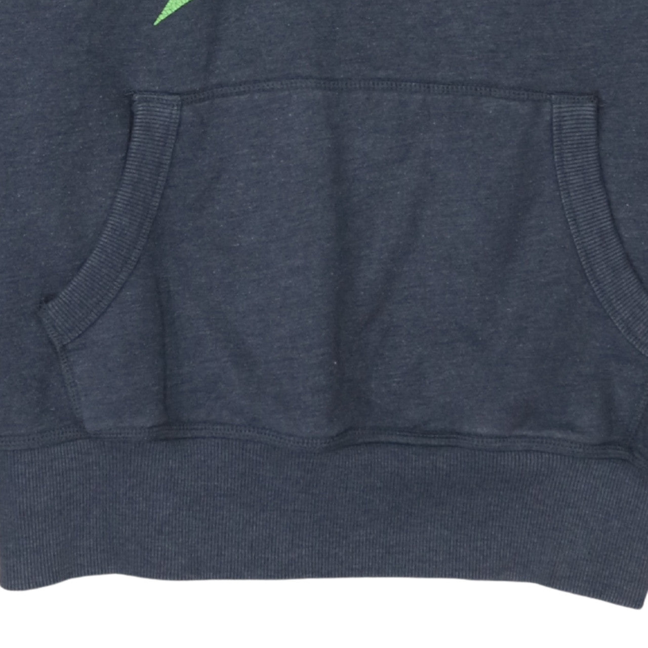 Superdry Mens Blue Pullover Hoodie Large Graphic Logo Sweatshirt