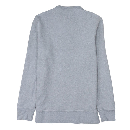 Levi's Mens Grey Logo Crew Neck Pullover Sweatshirt Size S