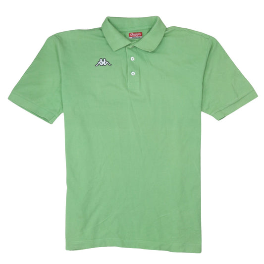 Kappa Men's Green 2XL Polo Shirt Embroidered Logo Casual