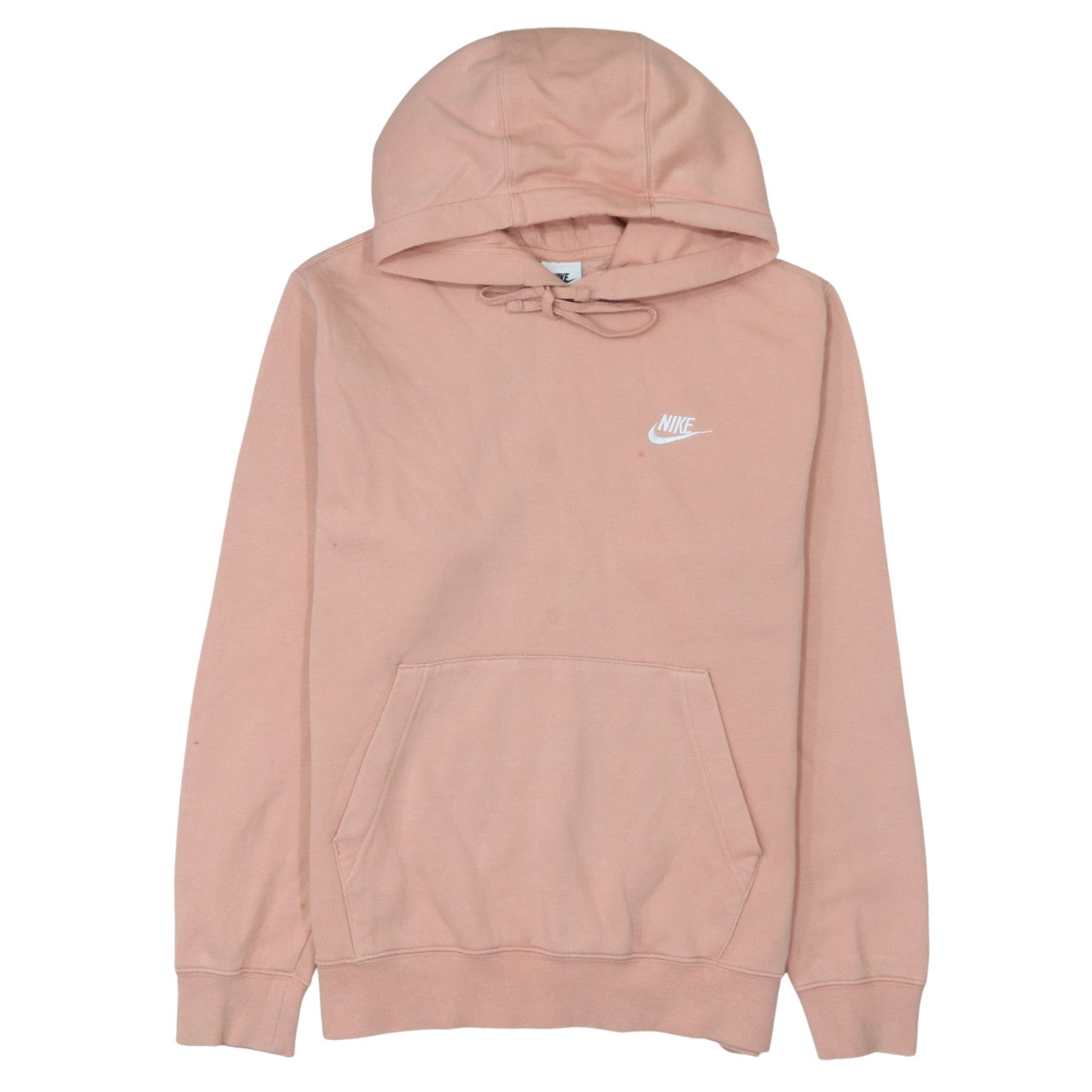 Nike Women's Pink Pullover Hoodie Small Cotton Blend Casual