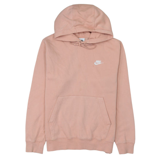 Nike Women's Pink Pullover Hoodie Small Cotton Blend Casual