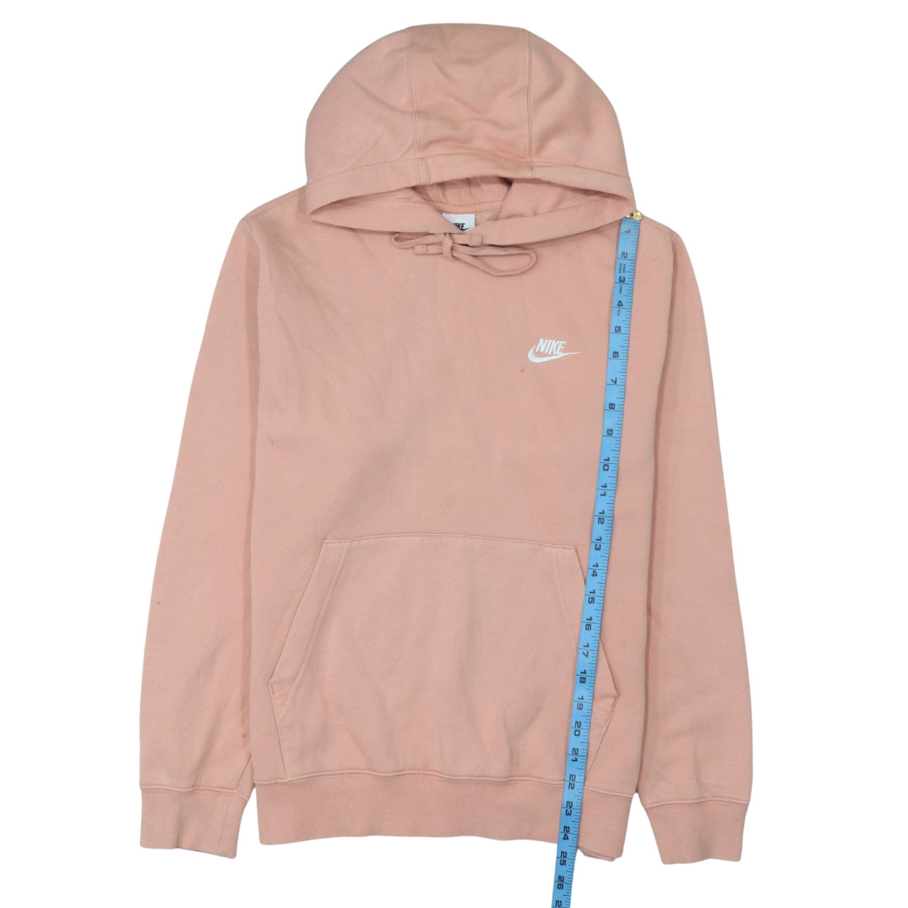 Nike Women's Pink Pullover Hoodie Small Cotton Blend Casual