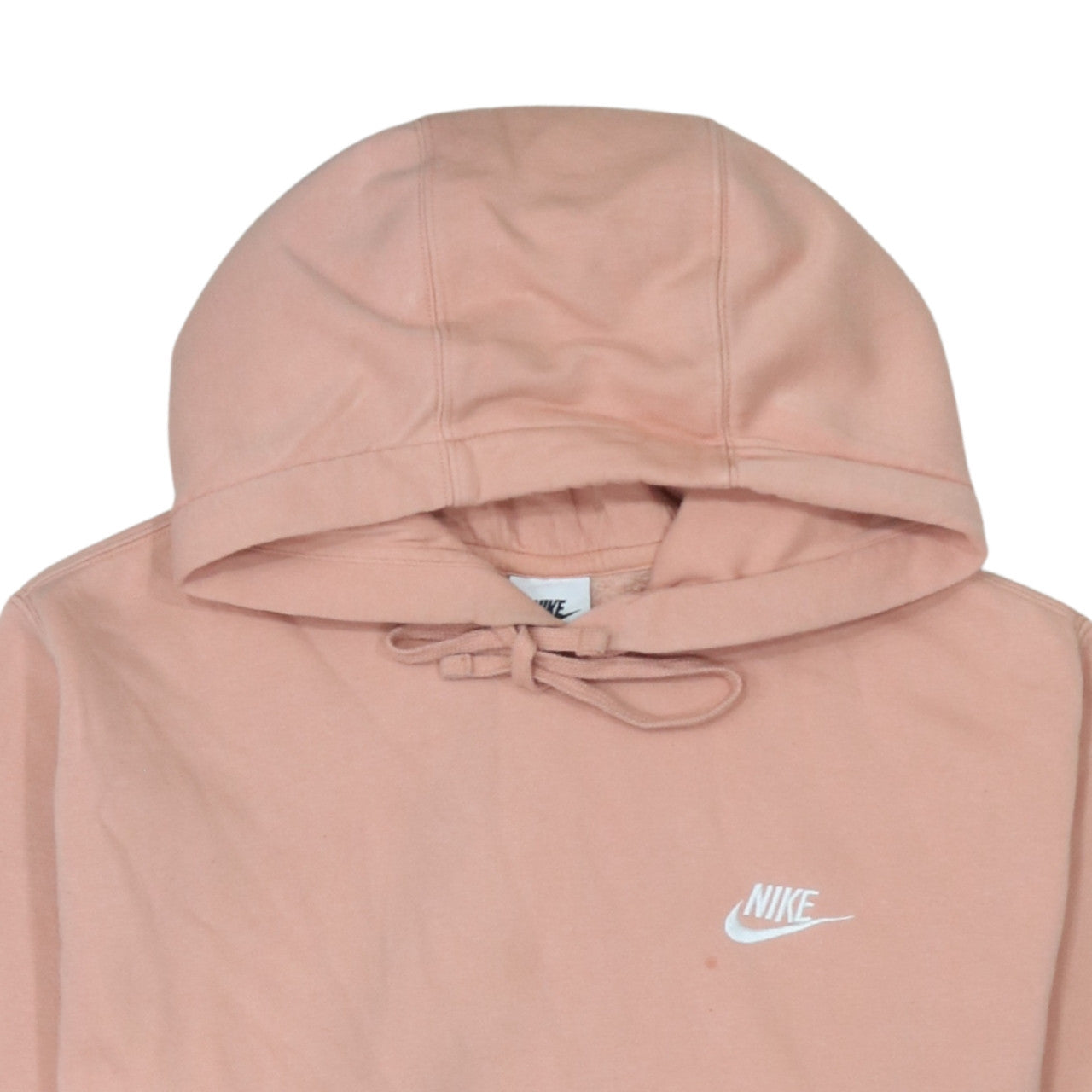 Nike Women's Pink Pullover Hoodie Small Cotton Blend Casual
