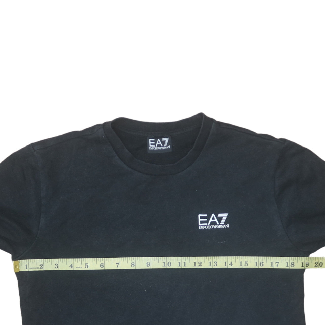 Emporio Armani EA7 Mens Black Crew Neck Sweatshirt Size M